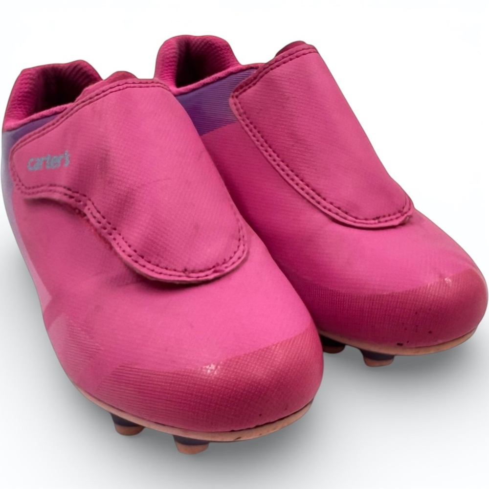Carter's Pink & Purple Soccer Cleats Youth 13 FICA Sports Activewear Kidcore - Picture 2 of 10